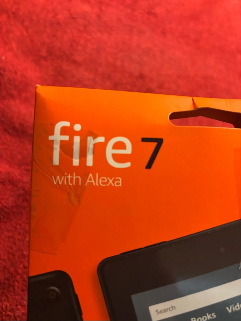 Amazon Fire 7 Tablet with Alexa Black 9th Generation. 16GB . Open box Never used